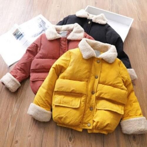 2 3 4 5 6 Years Toddler Kids Coats Winter Thicken High Quality Jackets for Girls Baby Girl Down Coat New Arrival Children Jacket
