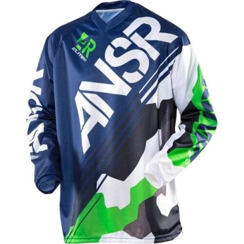 Motocross Racing Ropa Maillot Moto Gp Motocross MTB DH MX Jersey Bicycle Bike Downhill Jersey Quick Dry Smooth Bicycle DH