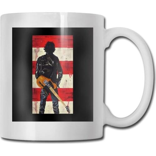 Bruce The Boss Springsteen Mens T- Game Streetwear Formal Beautiful Personality Children Womens Mug Cup