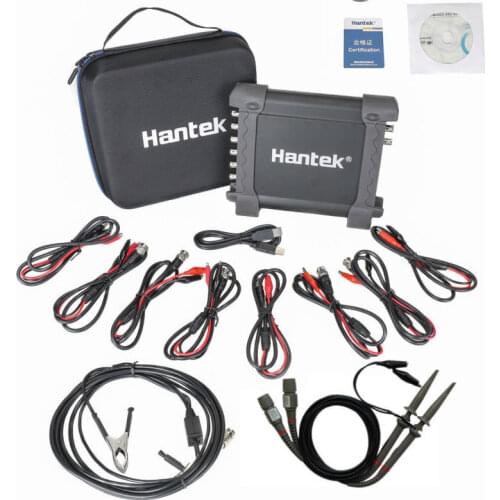 Hantek 60MHZ PROBE+1008C Oscilloscope Digital Osciloscopio Automotive Portable Generator 1008C USB 8 Channels Multimeter