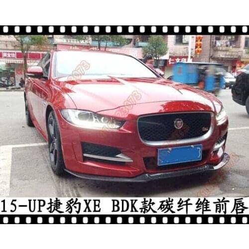 Suitable for Trbt Jaguar Xe Carbon Fiber Modified Lip 200ps Chin 240 Spoiler Front Shovel