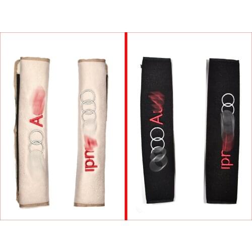 Audio Belt Pad 2 Pieces-Fabric-Embroidery