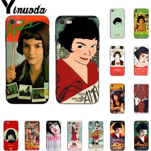 Amelie poster classic France movie Colorful Cute Phone Case For iphone 12 11 Pro Max 8 7 6 6S Plus X XS MAX 5 5S SE XR