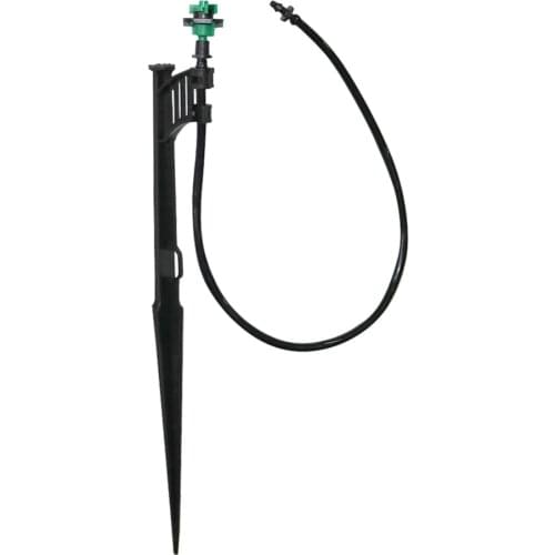 Vertical sprinkler with support rod kit Garden Sprinkler irrigation Water nozzle with 50cm 4/7mm hose 3 Sets