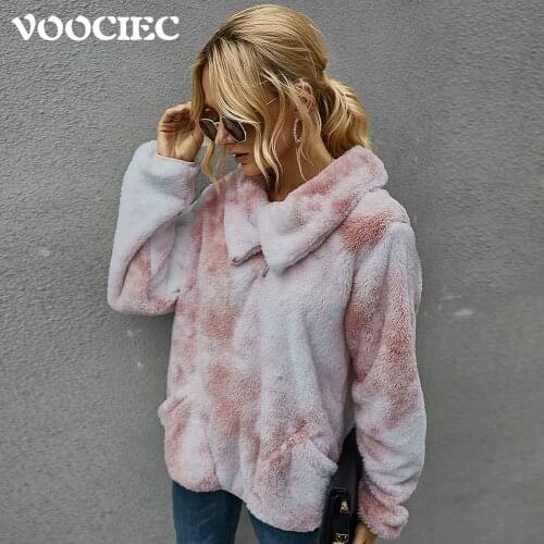 Женские длинные толстовки VOOCIEC China At AliExpress
