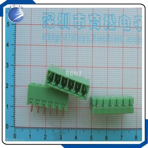10PCS/LOT Straight pin socket KF2EDG3.81 6P connector spacing 3.81MM 300V8A 10