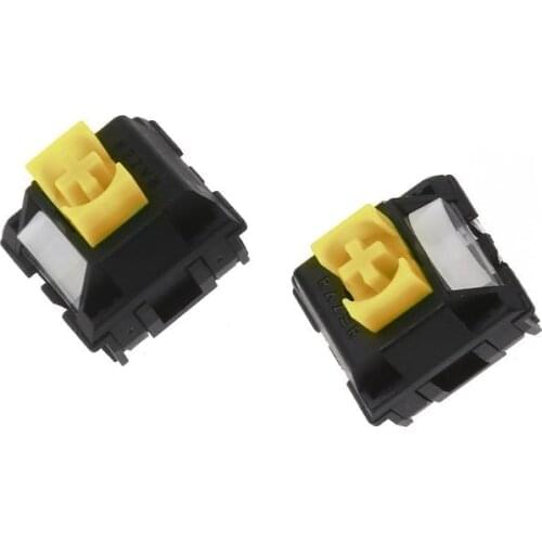 2Pcs Razer Yellow RGB SMD Switches for Razer BlackWidow Lite Mechanical Keyboard