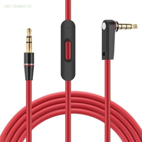 3.5mm Audio Cable 3 5 Aux Cable for Beats Solo HD Studio Pro Mixr Headphone Mobile Phone Speaker Aux Cord Wire 10pcs/lot