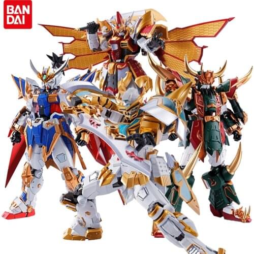 BANDAI METAL ROBOTSoul BraveBattleWarriors Ryubi Gundam RX-78 GP-03S Stemon Kan-u Gundam Action Figure Anime Model Toys