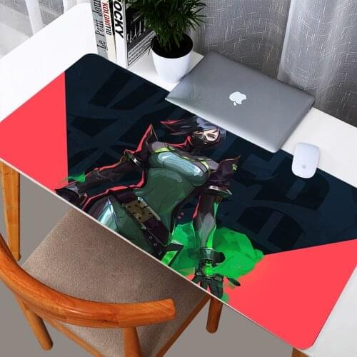 Valorant 90x40cm Large XL Mouse Pad Anti-slip Extra Big Size Rubber Mousepad Gaming Gamer Mouse Keyboard Mat