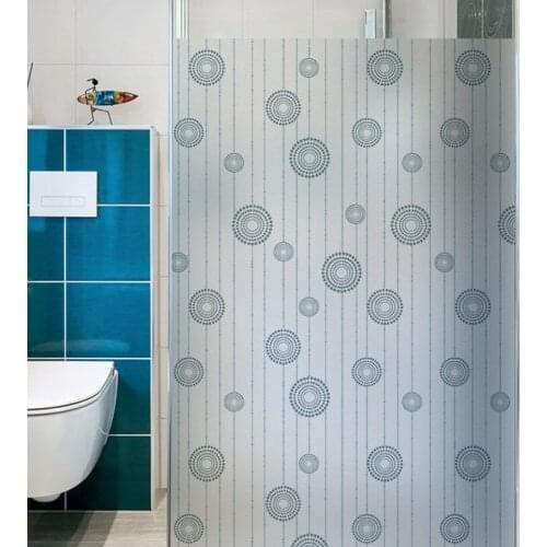 Household electrostatic frosted opaque glass protective film bathroom toilet window shading sticker heat insulation film