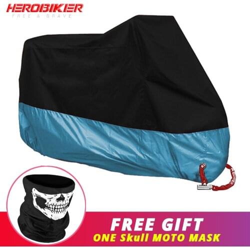 HEROBIKER Bike Case Waterproof Motorcycle Cover Dustproof Raincoat Motorcycle Accessories Windproof Funda Para Moto Bike Cover