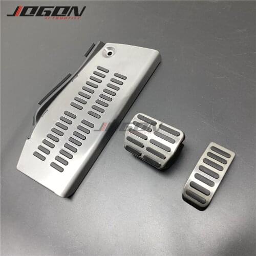 For Volkswagen VW GOLF 4 MK4 GTI R Beetle Jetta Foot Pedal Accelerator Gas Fuel Brake Pedal Rest Footrest Pedal Pad Cover Trim