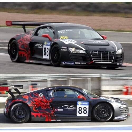 Racing Sticker For R8 Body Door Hood Sticker New R8 Exterior Decoration Modified Dragon Pattern Foil