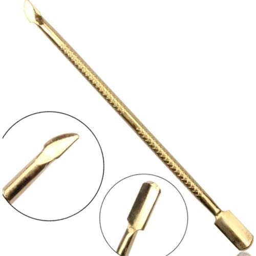 Nail Cuticle Remover Stick Finger Dead Skin Stainless Double Sided Cuticule Remover Nail Cuticle Pusher Nail Art Tools Cuticula