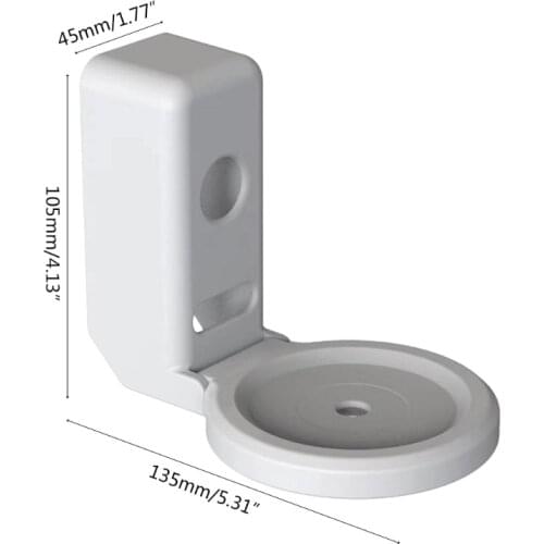 K5DB Outlet Wall Mount Holder Stand Hanger For Alexa Echo Dot 4th Gen Space Saving Accessories Without Messy EU/US Two Styles