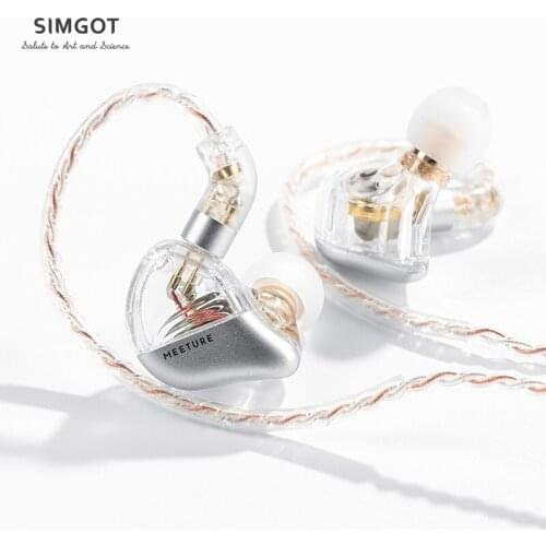 SIMGOT MT3 PRO Hi-Res Dynamic In Ear Monitors Wired Headphones Music Noise Reduction Earphones Earbuds Detachable Audio Cable