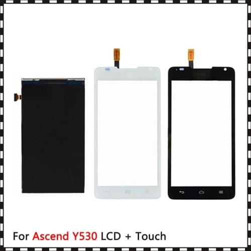 New High Quality 4.5'' For Huawei Ascend Y530 Lcd Display With Touch Screen Digitizer Sensor