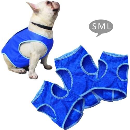 Pet Products Summer Cooling Jacket Breathable Cooling Clothes Dog Cat Cooling Vest Summer Artifact Pet Supplies