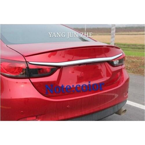 High quality red ABS car spoiler tail 2013-2017 for Mazda 6 atenza
