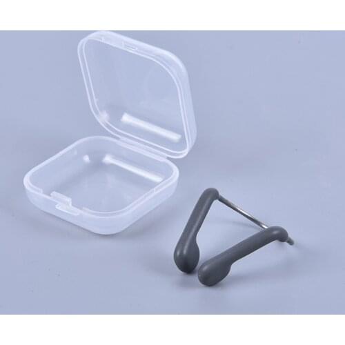 No-skid Soft Silicone Steel Wire Nose Clip for Swimming Diving Water Sports Swimming Accessories Diving Equipment 1PC