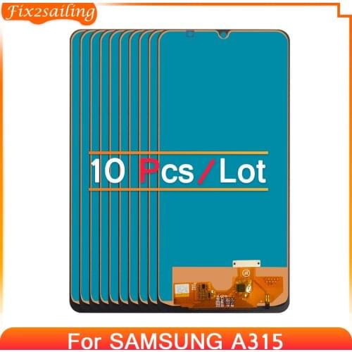 10pcs Lcd incell A31 Display For Samsung Galaxy A31 A315 LCD A315F SM-A315F/DS Touch Screen Digitizer Assembly replacement