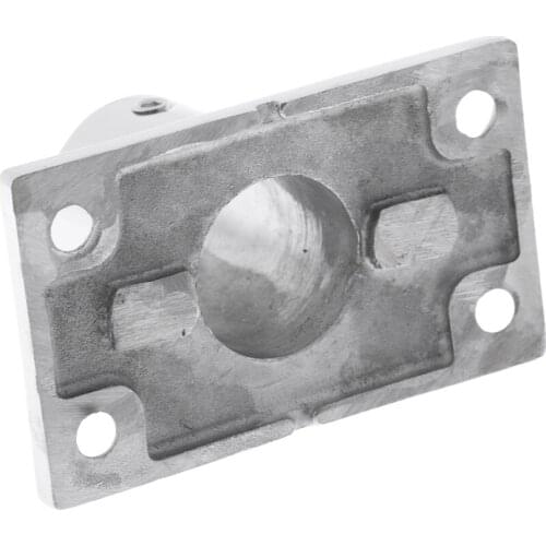 2pcs Heavy Duty Marine Boats Handrail Hand Rail Hardware Fitting 90 Degree Rectangular Base for 7/8 1 icnh Tube