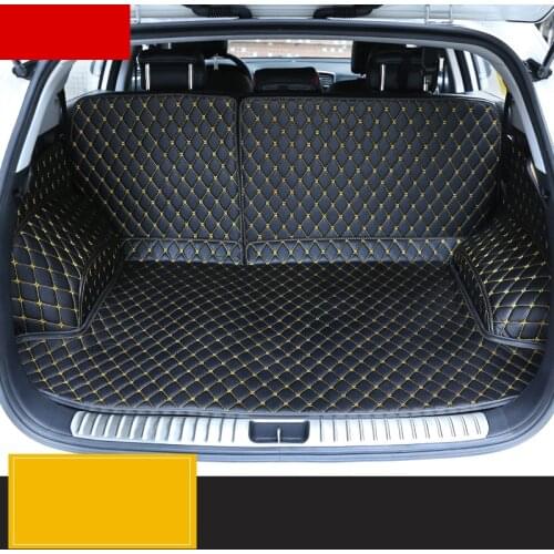 3D trunk mats for kia sportage 4 kx5 leather car trunk mat cargo liner 2016 2017 2019 2020 QL rug carpet interior accessories