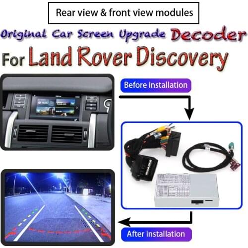 Rear View Parking Camera Adapter For Land Rover Discovery 4 LR4 Discovery Sport L550 2009~2020 Original Upgrade Screen Decoder