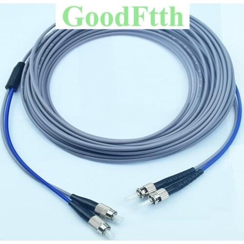Armoured armored Patch Cord FC-ST ST-FC Multimode 50/125 OM2 Duplex GoodFtth 1-15m