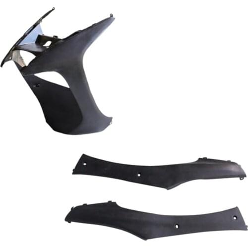 For AF34 AF35 Motorcycle Scooter PP Material Body Cover Dark Black Front Cover Cover Left and Right Side Cover