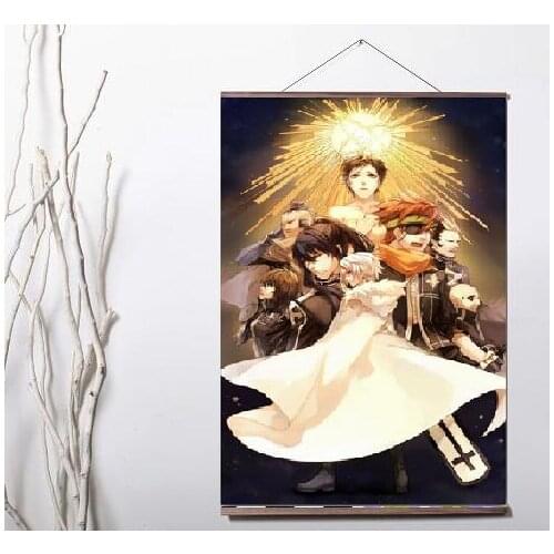 D Gray Man Classic Japanese Anime Art Canvas print poster painting with solid wood