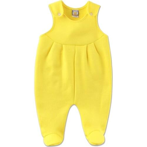 Fleece Inside Baby Romper Very Soft Suits Boys and Girls Footies