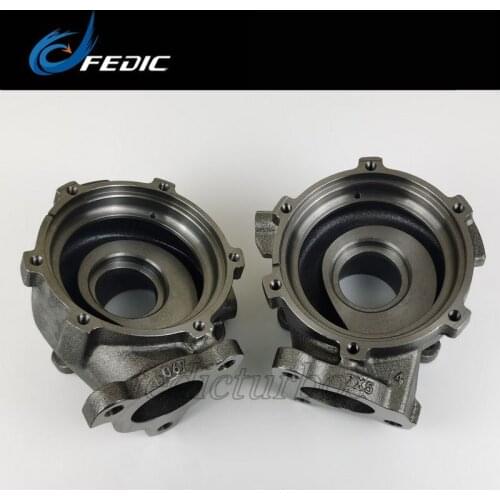 Twin Turbine housing RHV4 VB22 VB23 for Toyota Landcruiser V8 D 195 Kw 261 HP 1VD-FTV VDJ76 VDJ78 VDJ79 2007