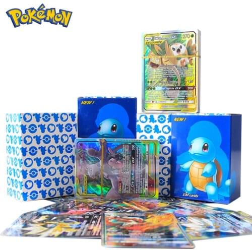 50-100Pcs Pokemon Cards 50 V MAX 100 GX Best Selling Children Battle French Version Game Tag Team Shining Vmax TOMY Pokemon