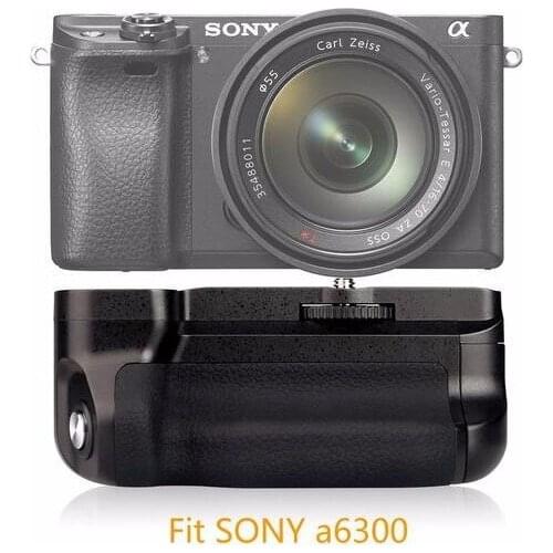 Meike MK-A6300 Battery Grip Work with NP-FW50 Battery for SONY a6300 SLR Digital Cameras ( Battery Not Included )