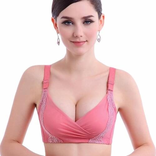 Mozhini Women sexy bra cool summer lace bra ultra thin black white super push up bra A B cup 32 34 36 38 no rims Lady Girl bra
