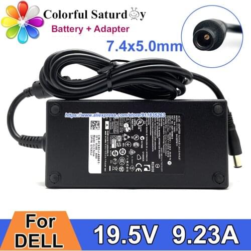 Genuine DA180PM111 FA180PM111 Notebook Power Adapter 19.5V 9.23A For Dell PRECISION M6300 M4600 M4700 M6400 M4800 G5 15 GAMEING