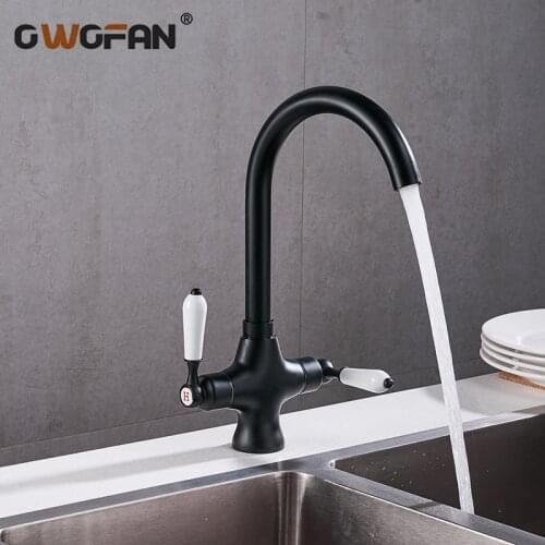 OWOFAN White Kitchen Faucets