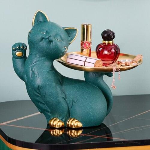 Key Placement Table Light Luxury Candy Plate Front Creative Tray Living Room Decoration Entrance Cabinet Place Key Storage Tray