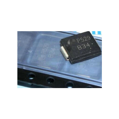 MBRS340 MBRS340T3G B34 Schottky Power Rectifier 3A/40V DO214AB SMC IC Connector x100PCS FREE SHIPPING