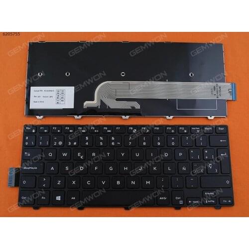 Notebook Computer replacement laptop keyboard for DELL Inspiron 14-3000 5447 5442 5445 7447 Series BLACK FRAME BLACK (For WiN8)