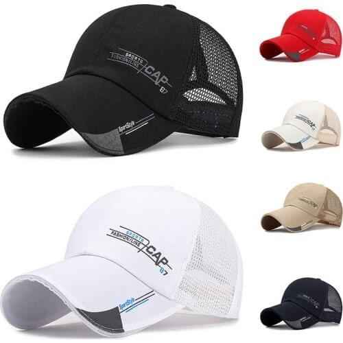 Sport Baseball Cap Spring And Summer Leisure Head wear Headgear Visor Baseball Cap Solid Color Hat Adjustable Men Women Caps