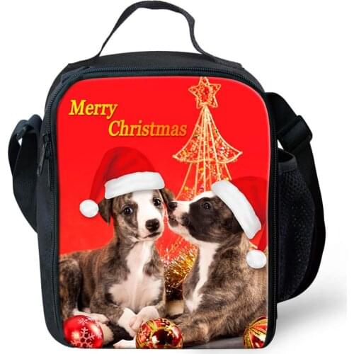 Kindergarten Bag Christmas Printing Nursery School Bags for Girl Meal package Casual School Book Bags Children Lunch Bag