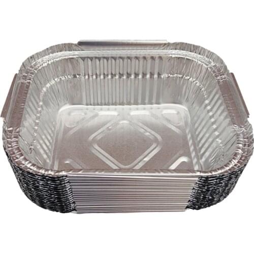 5/10/20PCS Durable Aluminum Foil Pans Disposable Baking Pans Grill Trays for BBQ Kitchen Tools