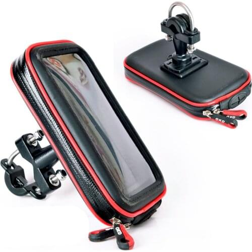 Motorcycle Mobile Phone Holder Support Moto Bicycle Stand Holder For Smartphone Waterproof Bag Cell Phone Case GPS Holder