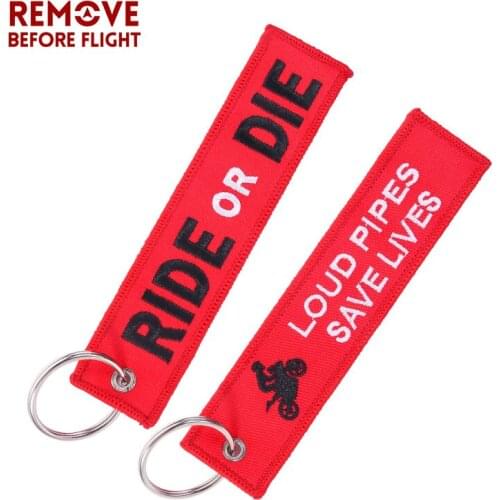 Fashion Key Chain Key Holder for Motorcycle Embroidery Chaveiro Keychain Holder for Luggage Tag Key Fob Key Rings for Cars