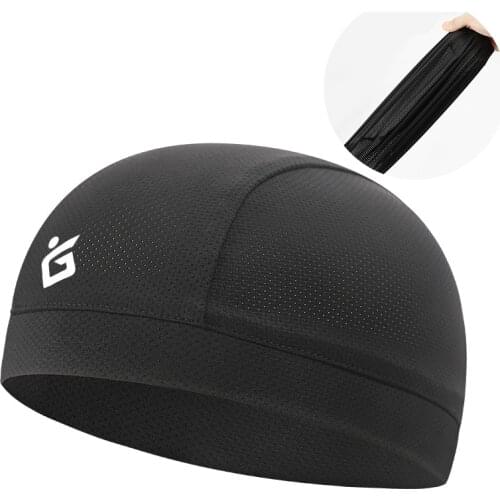 Mens Caps For Bicycle Sun Protection Bandana Headband Running Breathability Helmet Moto Summer Cycling Sports Accesories X021