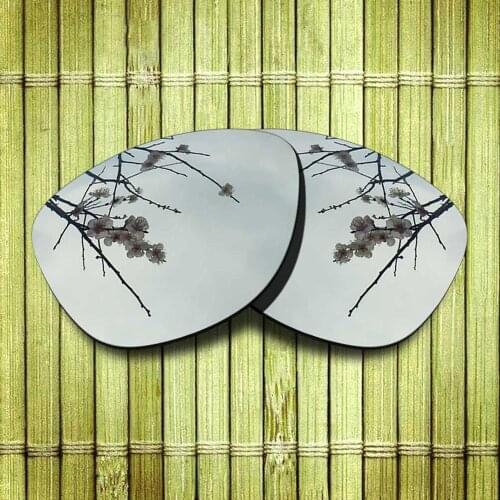 Polarized Replacement Lense For-Oakley Frogskins Sunglasses Frame True Color Mirrored Coating - Chrome Color Available