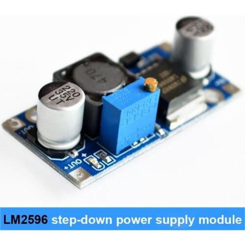 LM2596 Step Down Module LM2596S DC-DC 3.2-40v 1.25v-35v Adjustable Step-Down Power Supply Module NEW ,High Quality
